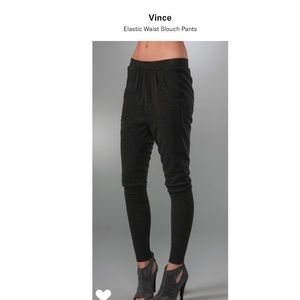 Vince Elastic Waist Slouch Pants - Crazy comfy